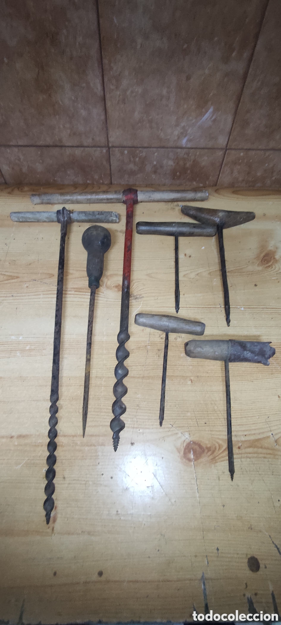 Antig&uuml;edades: Lote de barrenas antiguas - Foto 8
