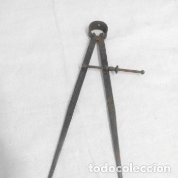 Antig&uuml;edades: Antiguo comp&aacute;s para la medici&oacute;n - Foto 2
