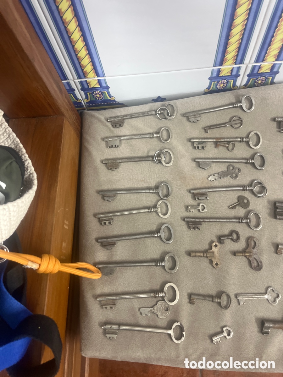 Antig&uuml;edades: Lote de 45 llaves Antiguas - Foto 3