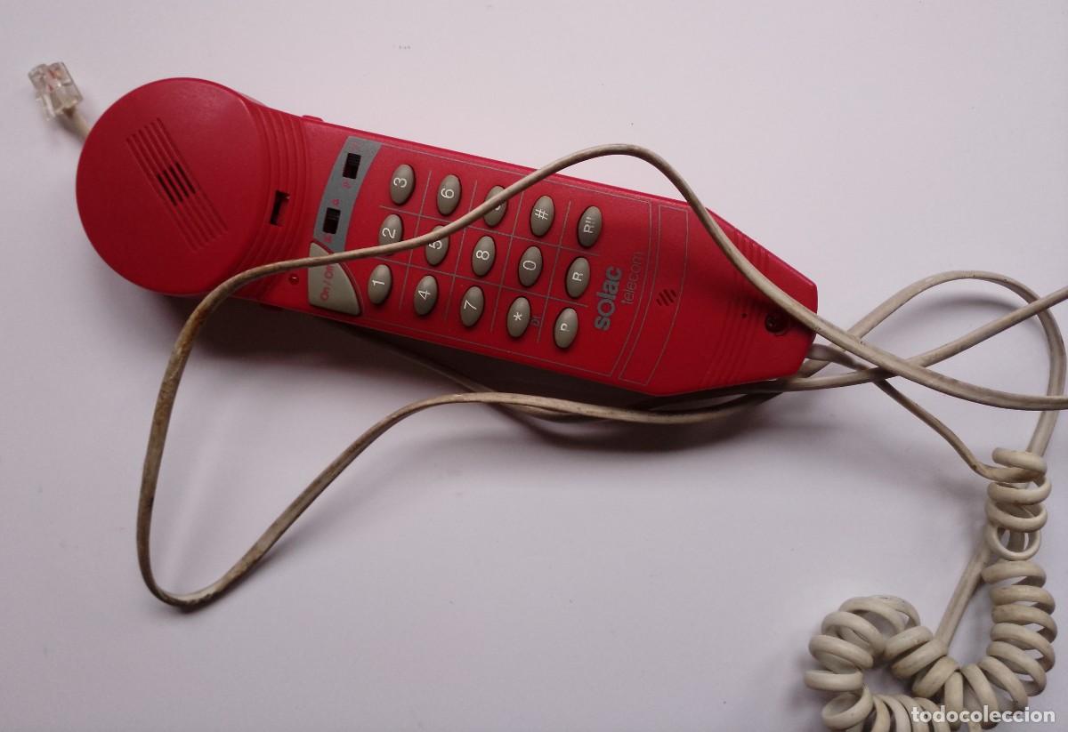 Tel&eacute;fonos: TELEFONO DE MANO SIN SOPORTE. SOLAC TELECOM. - Foto 4