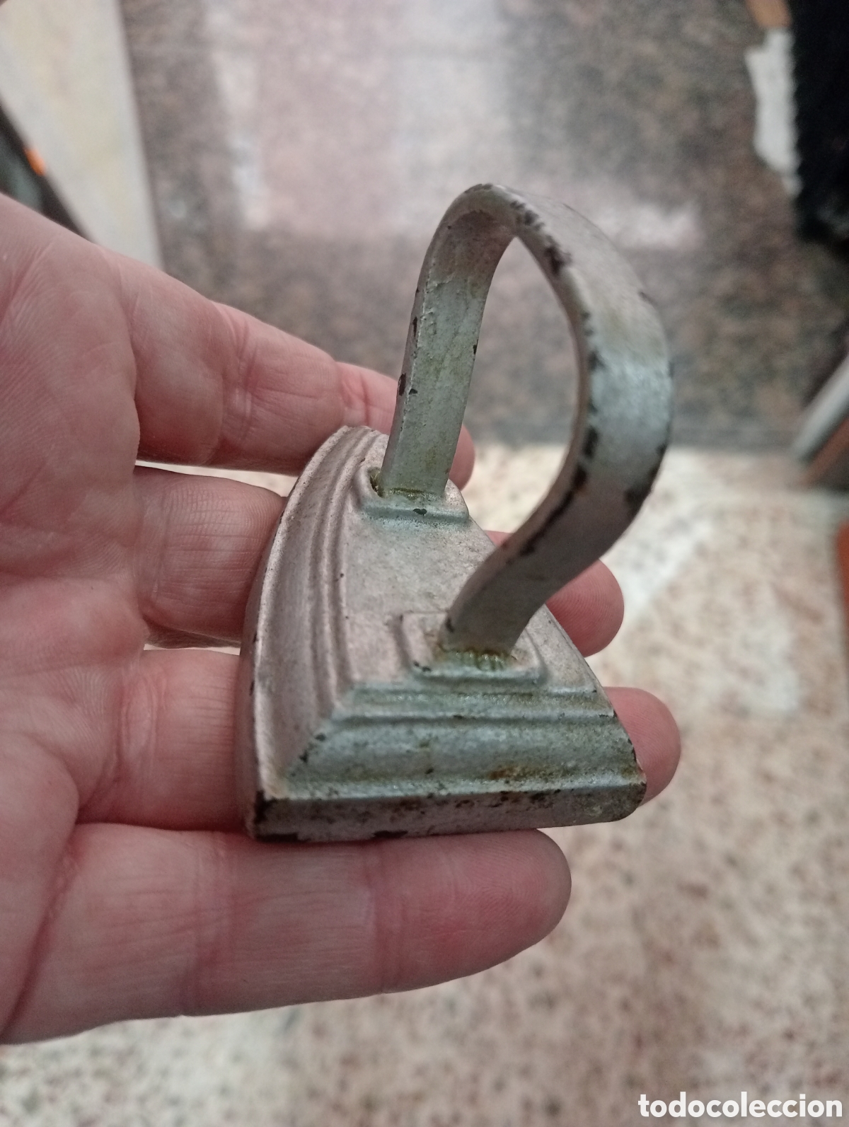 Antig&uuml;edades: Plancha de hierro peque&ntilde;a - Foto 7