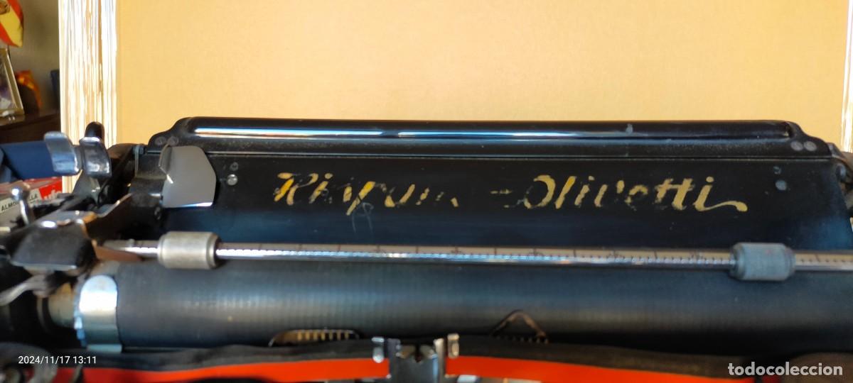 Antig&uuml;edades: M&aacute;quina de Escribir M40 Hispano-Olivetti - Foto 6