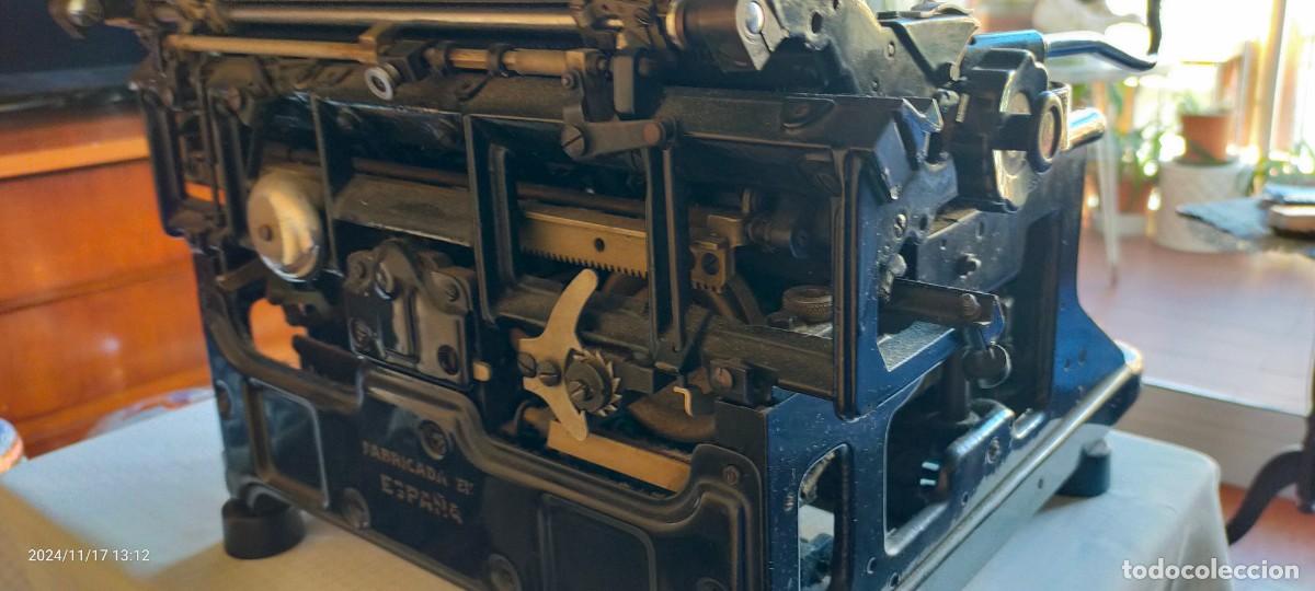 Antig&uuml;edades: M&aacute;quina de Escribir M40 Hispano-Olivetti - Foto 7