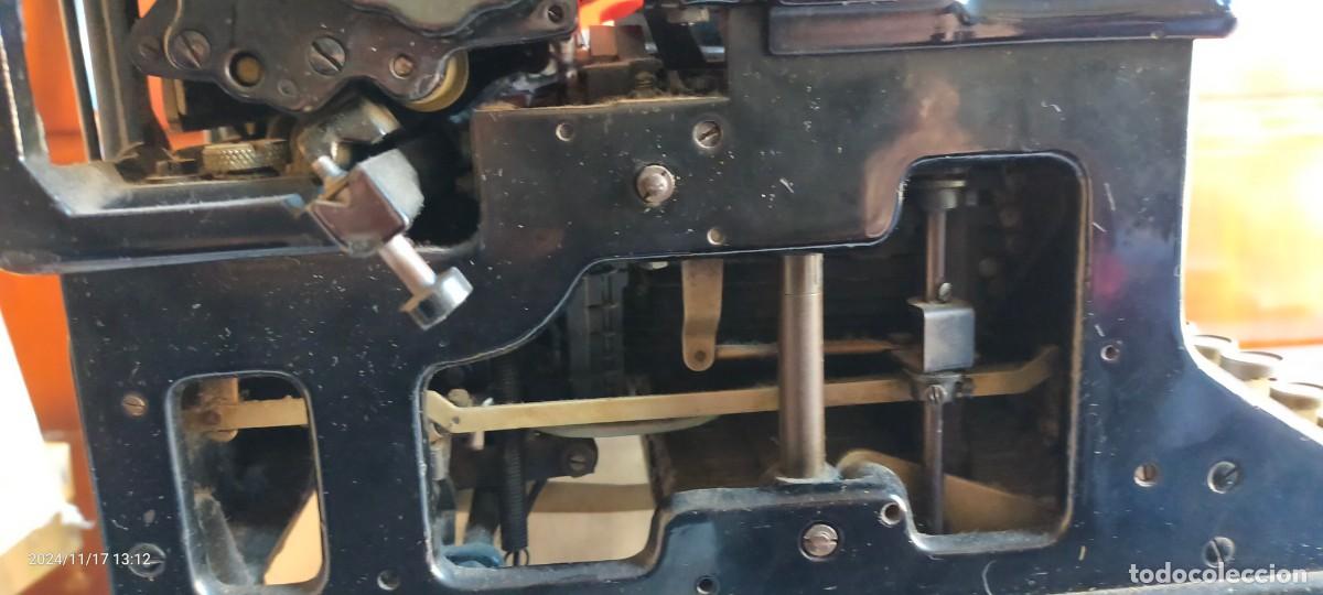 Antig&uuml;edades: M&aacute;quina de Escribir M40 Hispano-Olivetti - Foto 8