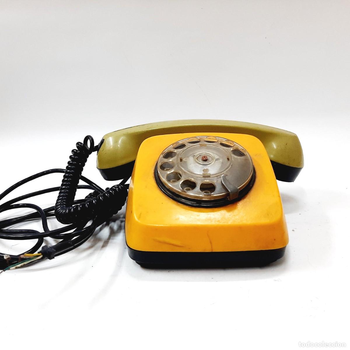 Tel&eacute;fonos: Tel&eacute;fono de disco vintage (6.5) - Foto 2