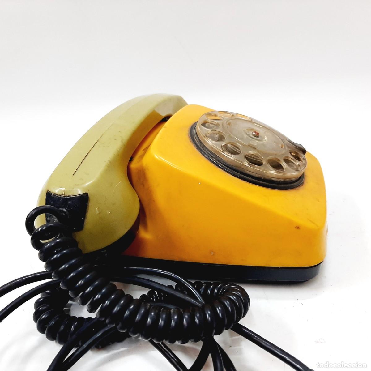 Tel&eacute;fonos: Tel&eacute;fono de disco vintage (6.5) - Foto 3