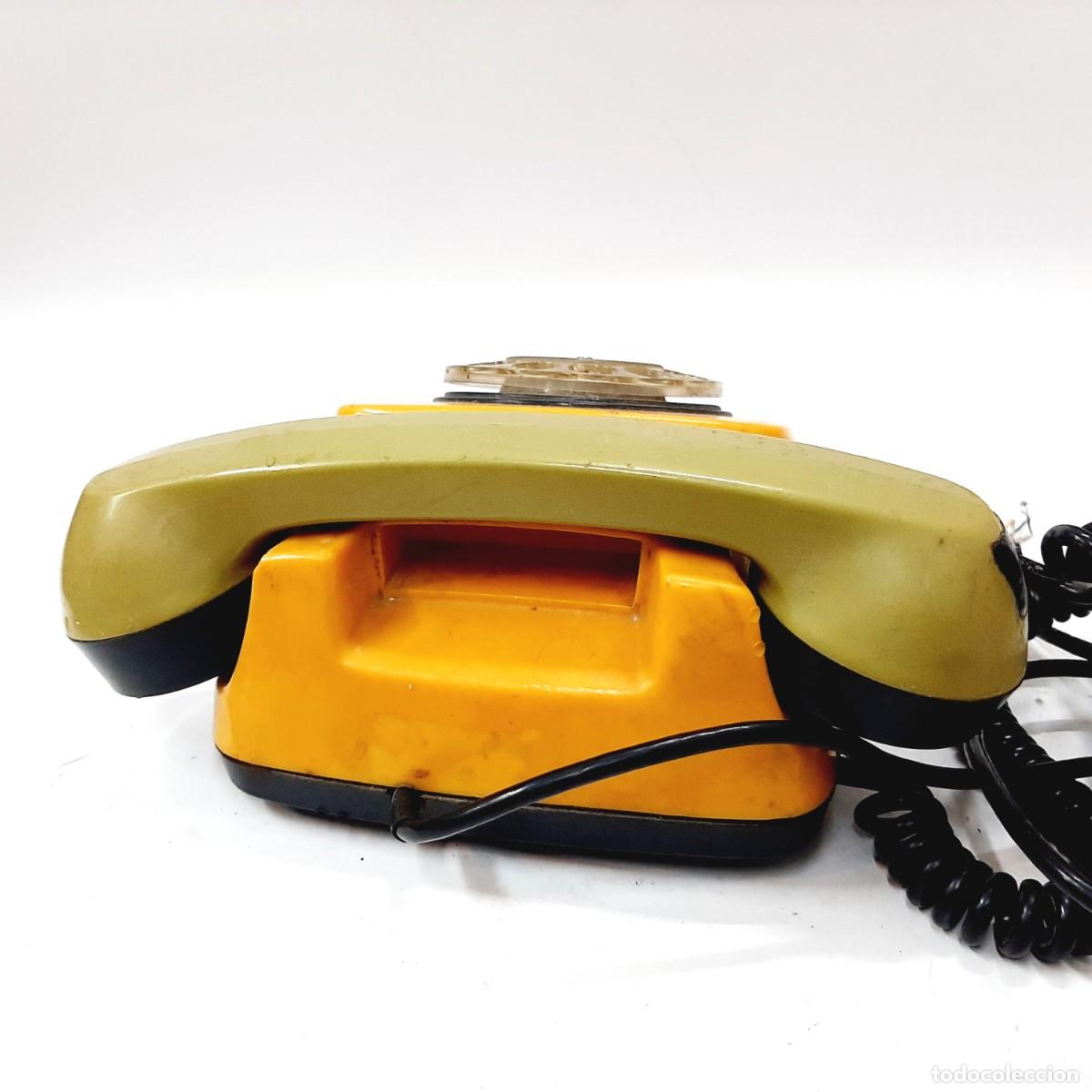 Tel&eacute;fonos: Tel&eacute;fono de disco vintage (6.5) - Foto 4