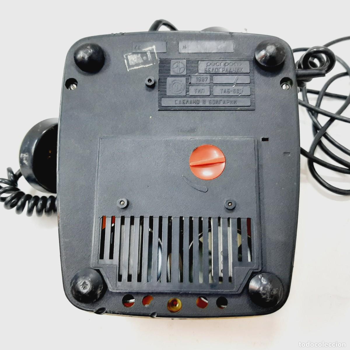 Tel&eacute;fonos: Tel&eacute;fono de disco vintage (6.5) - Foto 7