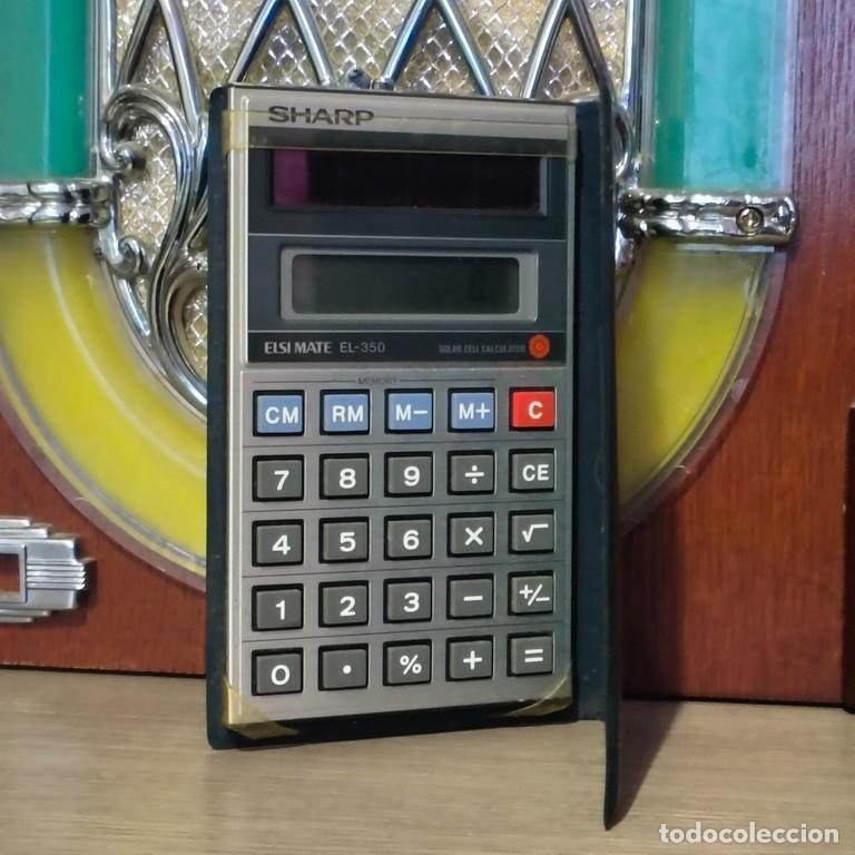 Antig&uuml;edades: CALCULADORA SOLAR A&Ntilde;OS 80 SHARP EL-350 - Foto 1