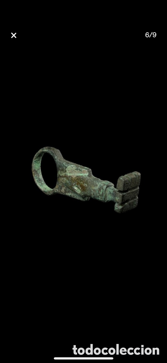 Antig&uuml;edades: Llave Bronce Romana grande - Foto 4