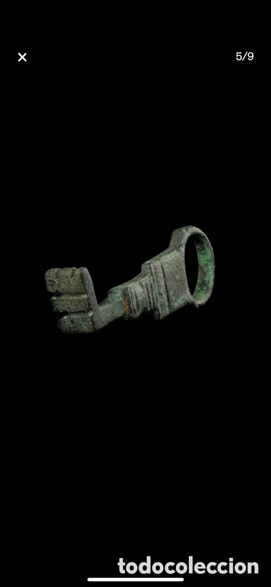 Antig&uuml;edades: Llave Bronce Romana grande - Foto 5