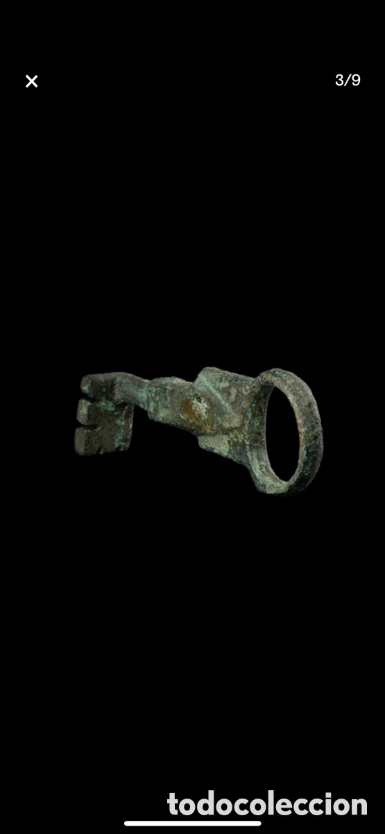 Antig&uuml;edades: Llave Bronce Romana grande - Foto 7