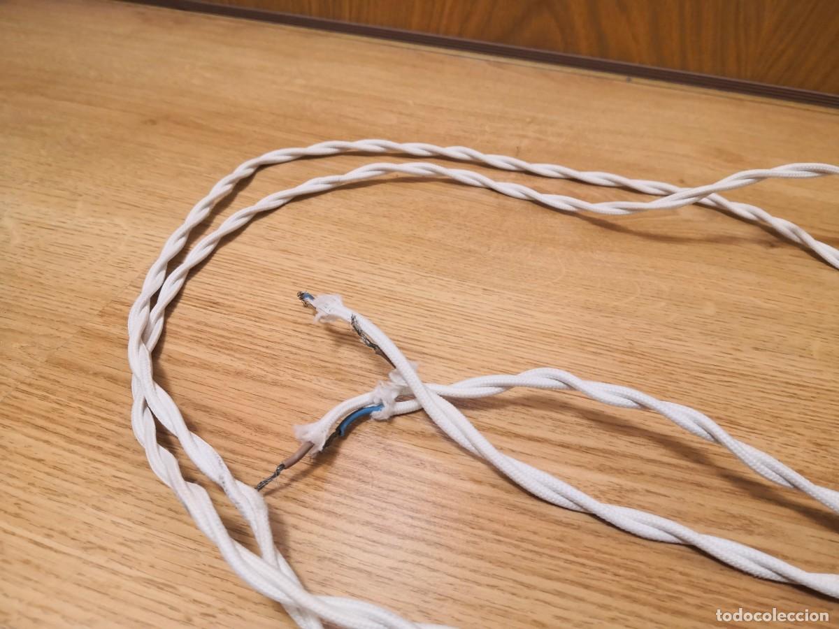 Antig&uuml;edades: CABLE TRENZADO BLANCO - Foto 3