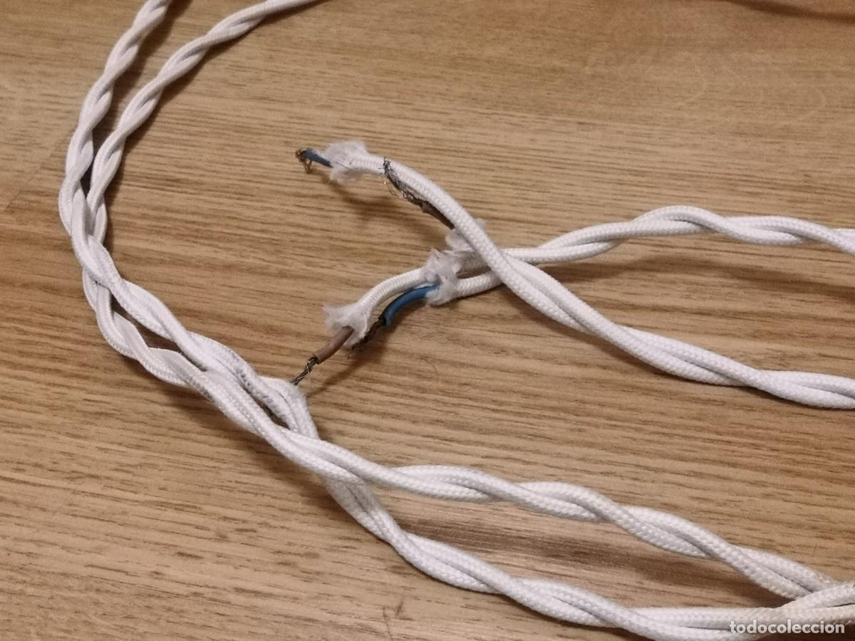 Antig&uuml;edades: CABLE TRENZADO BLANCO - Foto 4