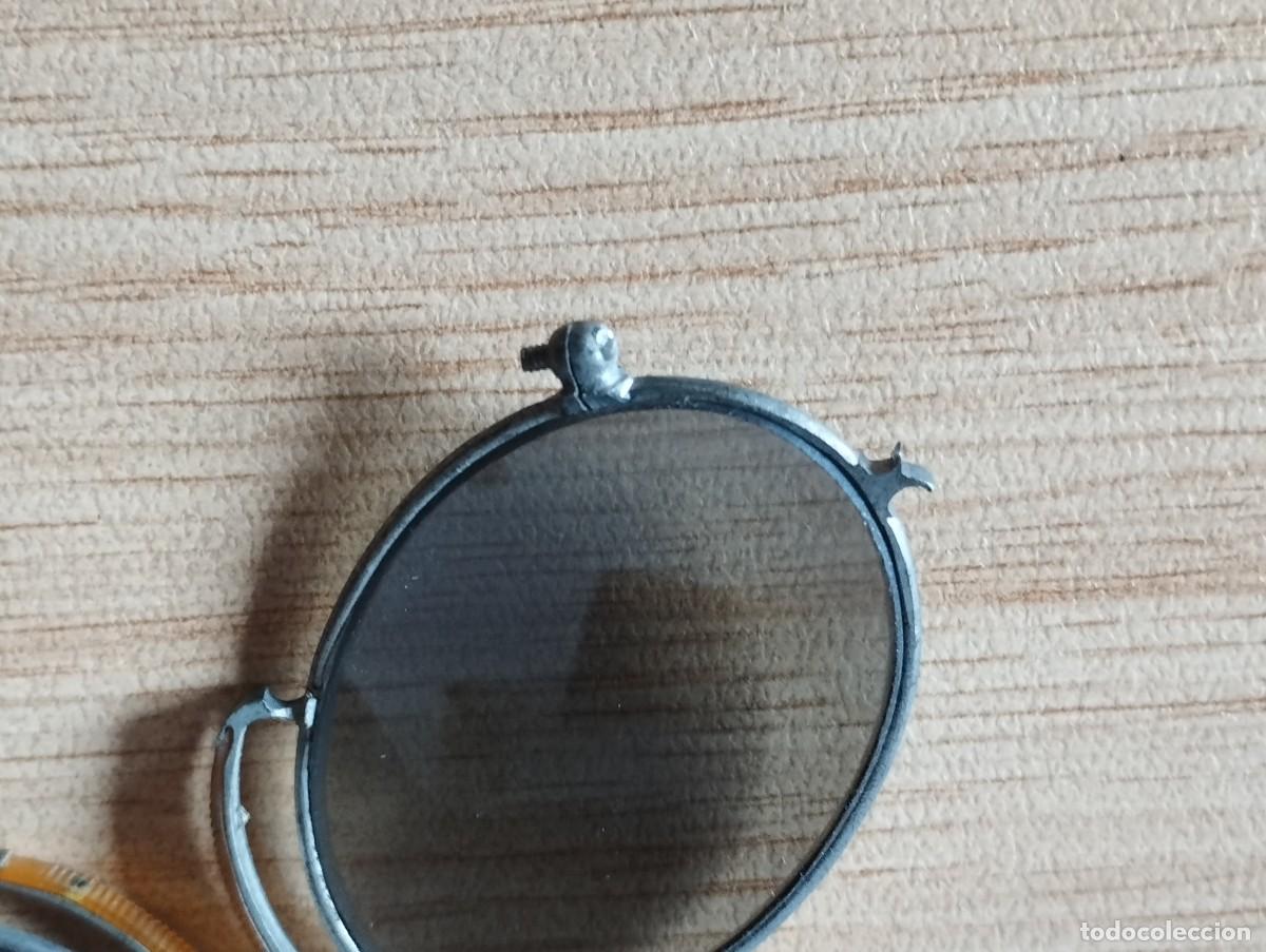 Antig&uuml;edades: GAFAS ANTEOJOS DE SOL TIPO QUEVEDO - Foto 5
