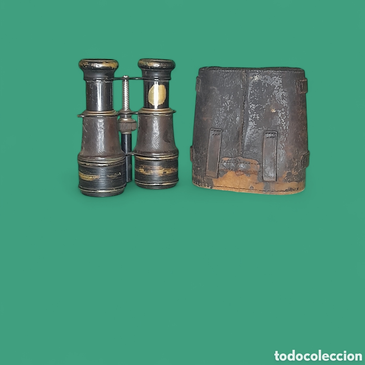 Antig&uuml;edades: Prismaticos antiguos siglo XIX. - Foto 1