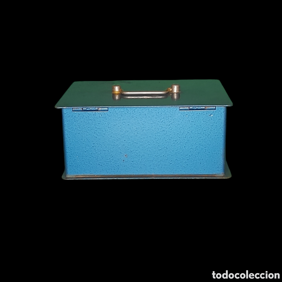 Antig&uuml;edades: Antigua caja de caudales. - Foto 2