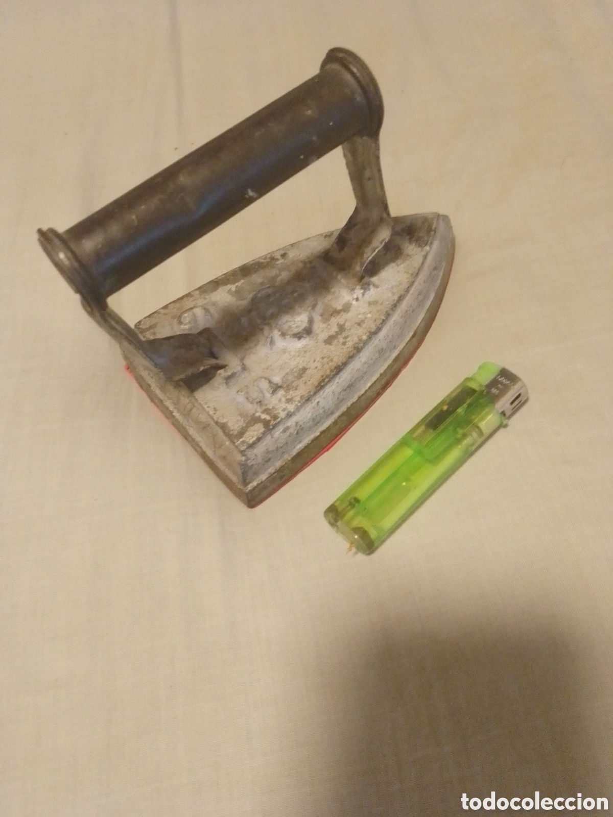 Antig&uuml;edades: PLANCHA ANTIGUA DE HIERRO - Foto 2