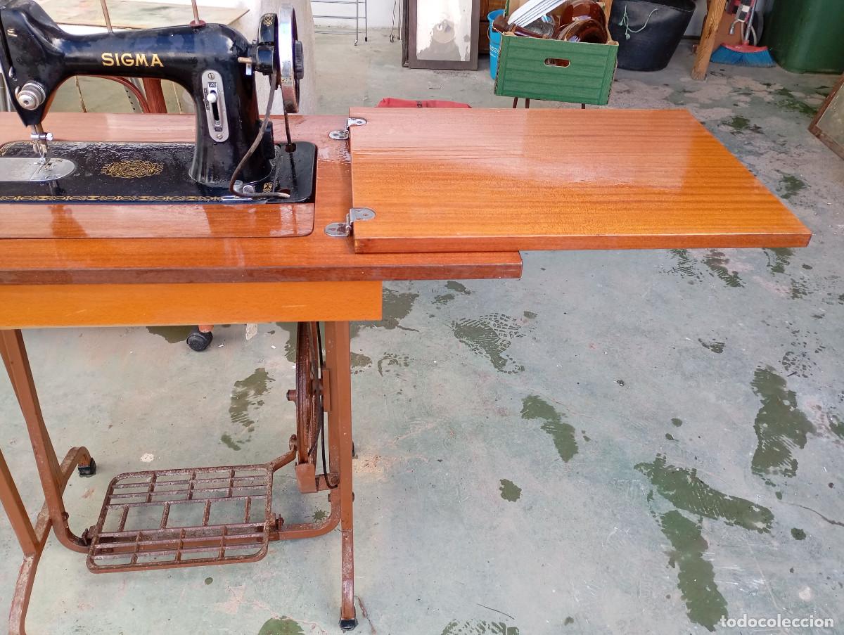 Antig&uuml;edades: maquina de coser sigma - Foto 2