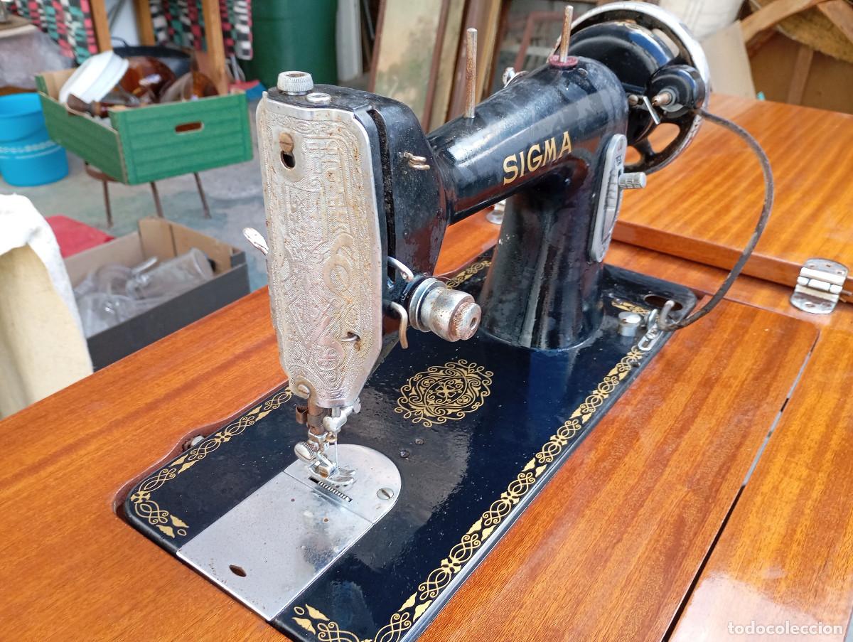 Antig&uuml;edades: maquina de coser sigma - Foto 4