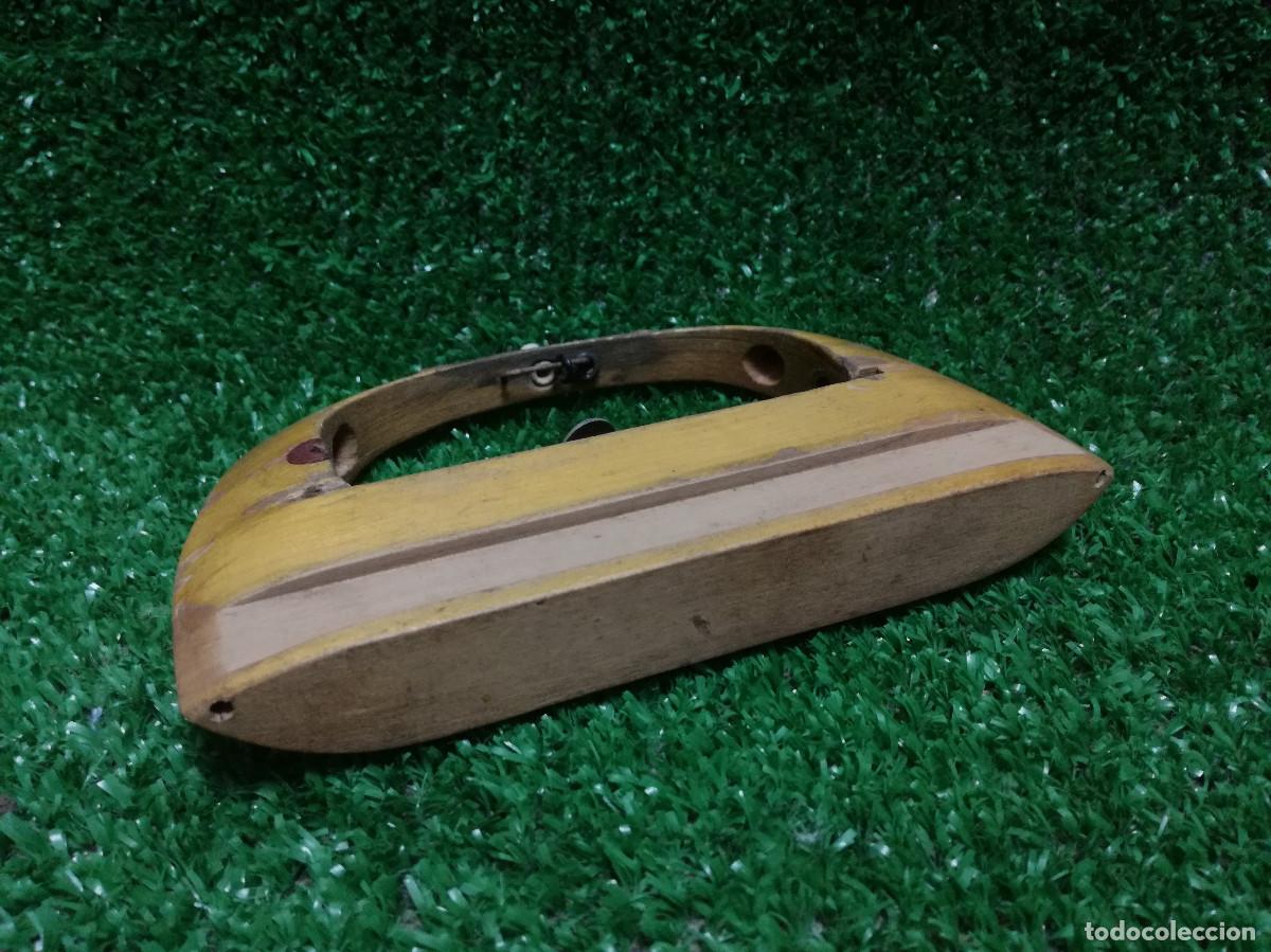 Antig&uuml;edades: ANTIGUA LANZADERA DE MADERA PARA TELAR TEXTIL - HERRAMIENTA (REF5) - Foto 4