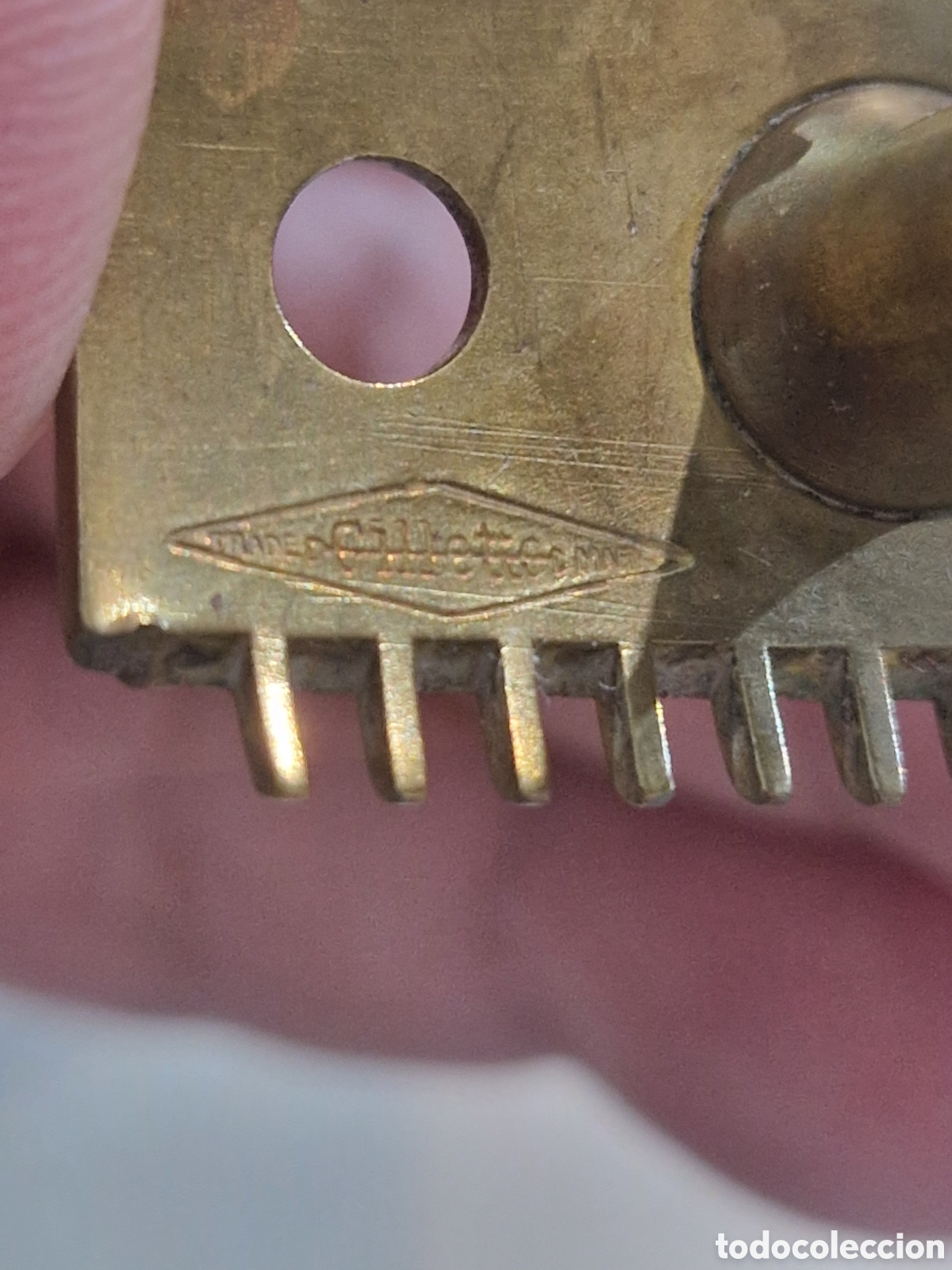 Antig&uuml;edades: Antigua Maquinilla de afeitar Gillette - Foto 6