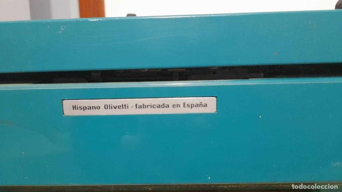 Antig&uuml;edades: Maquina de escribir hispano olivetti studio 45 - Foto 3