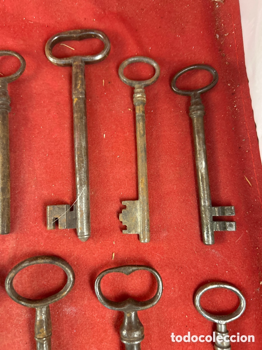 Antig&uuml;edades: COLECCI&Oacute;N DE LLAVES DE FORJA ANTIGUAS - Foto 6