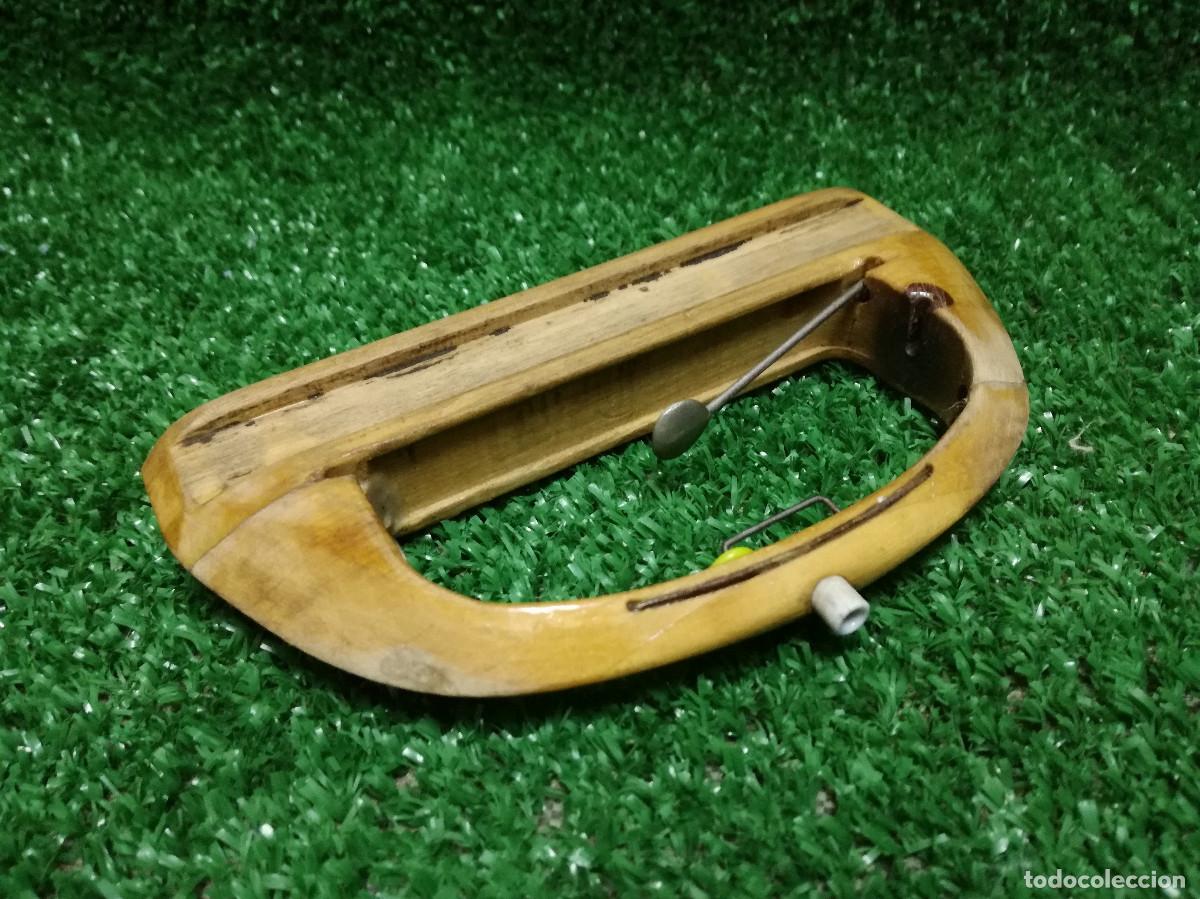 Antig&uuml;edades: ANTIGUA LANZADERA DE MADERA PARA TELAR TEXTIL - HERRAMIENTA (REF13) - Foto 6