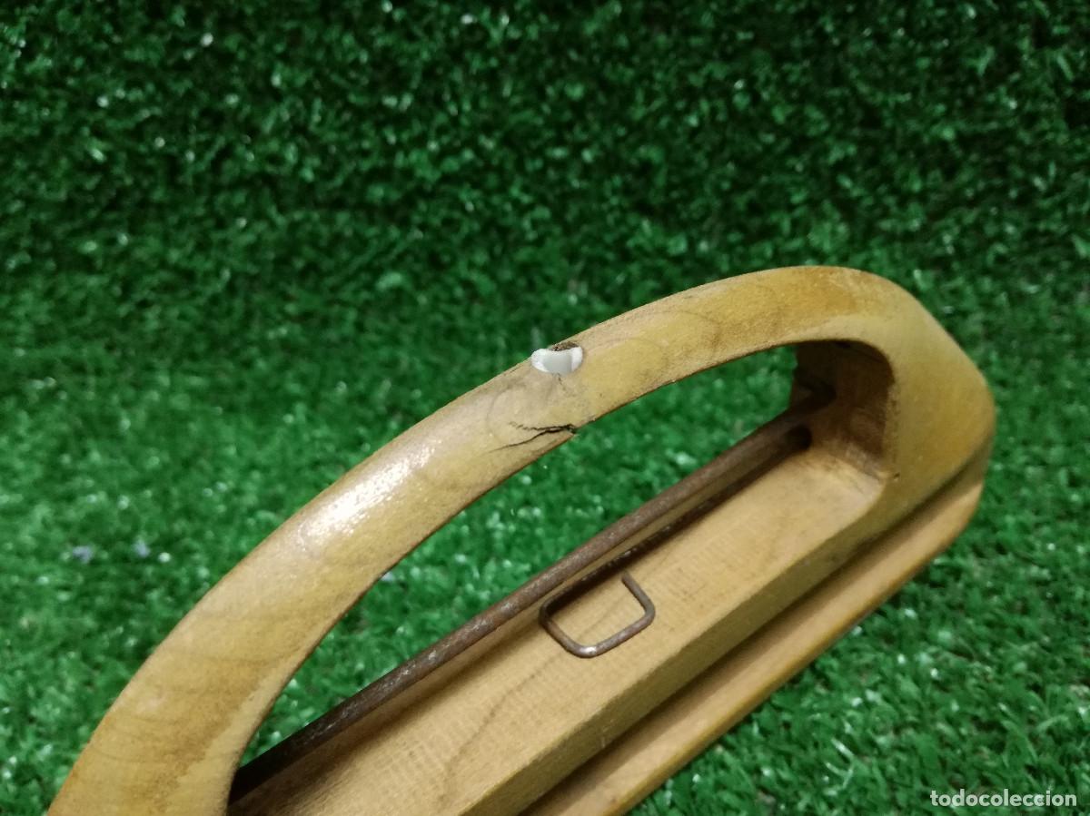 Antig&uuml;edades: ANTIGUA LANZADERA DE MADERA PARA TELAR TEXTIL - HERRAMIENTA (REF46) - Foto 4