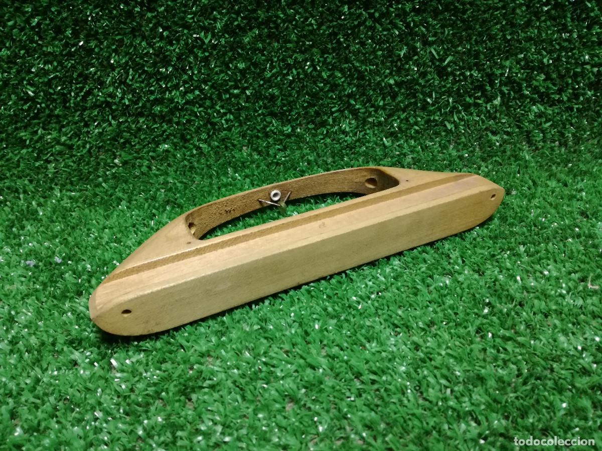 Antig&uuml;edades: ANTIGUA LANZADERA DE MADERA PARA TELAR TEXTIL - HERRAMIENTA (REF48) - Foto 3
