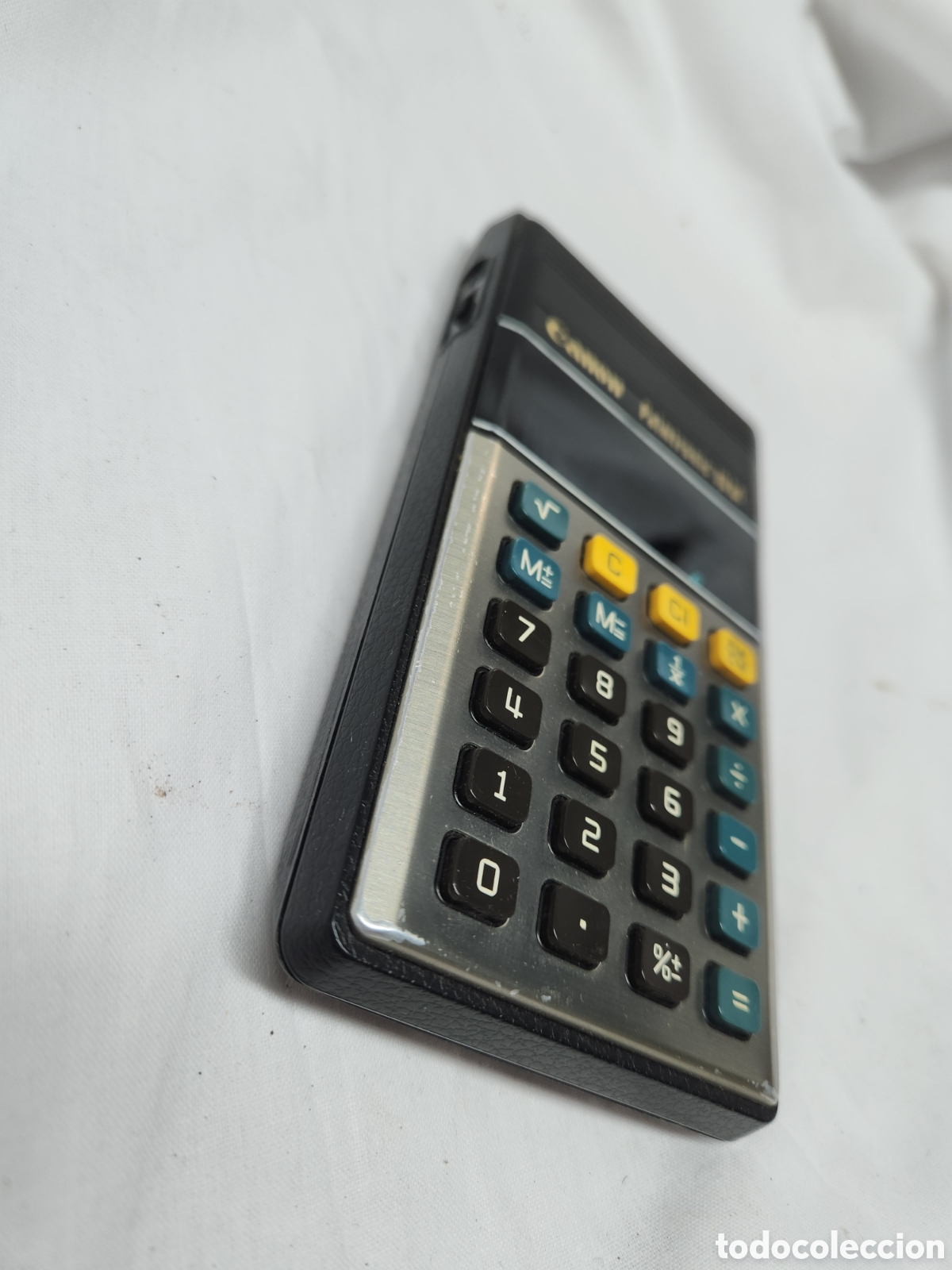 Antig&uuml;edades: CALCULADORA CANON PALMTRONIC 10M CIENTIFICA. FUNCIONA - Foto 4
