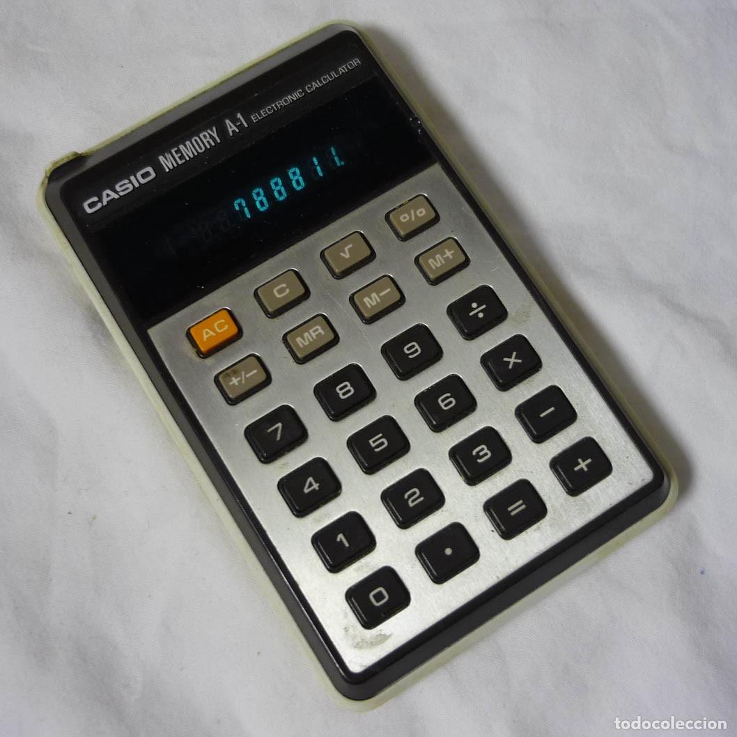 Antig&uuml;edades: Calculadora Casio Memory A-1 funcionando - Foto 1