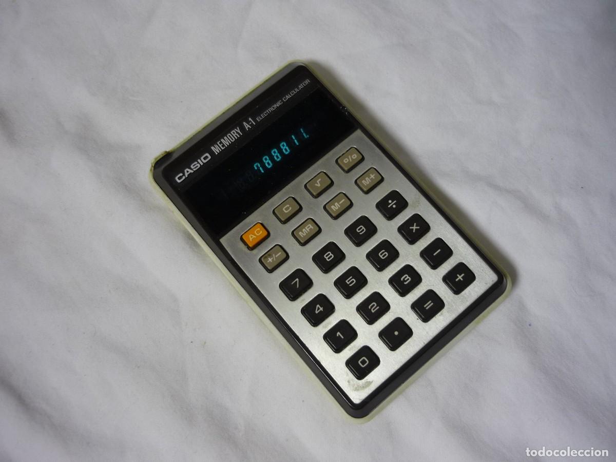 Antig&uuml;edades: Calculadora Casio Memory A-1 funcionando - Foto 2