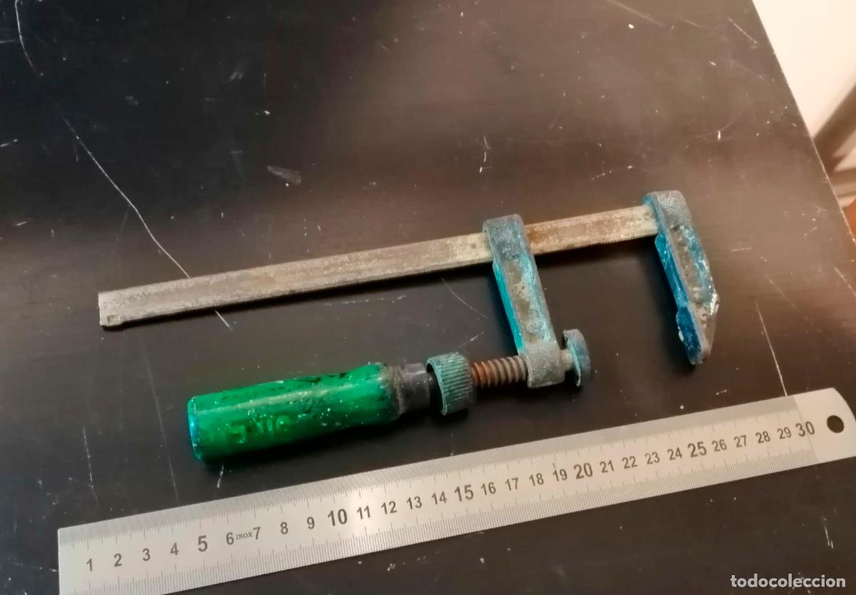 Antig&uuml;edades: Sargentos de tornillo antiguo aprieto - Foto 1