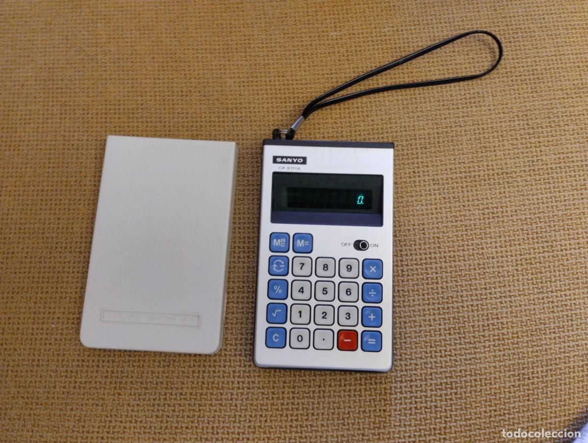 Antig&uuml;edades: Calculadora SANYO CX-8111 A - Foto 1