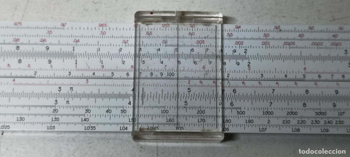 Antig&uuml;edades: ANTIGUA REGLA DE CALCULO GRAPHOPLEX MODELO 690A - Foto 3