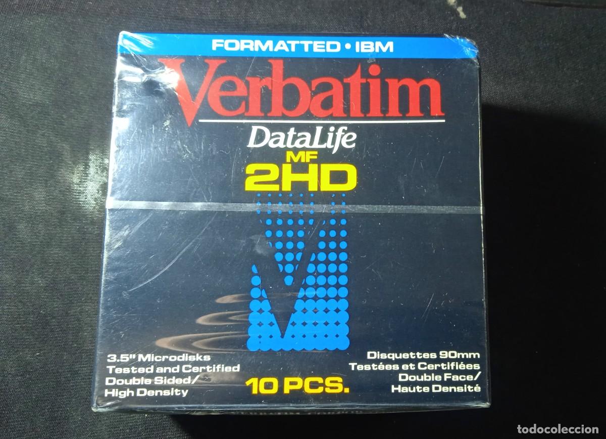 Antig&uuml;edades: Caja Verbatim datalife MF 2HD. - Foto 1