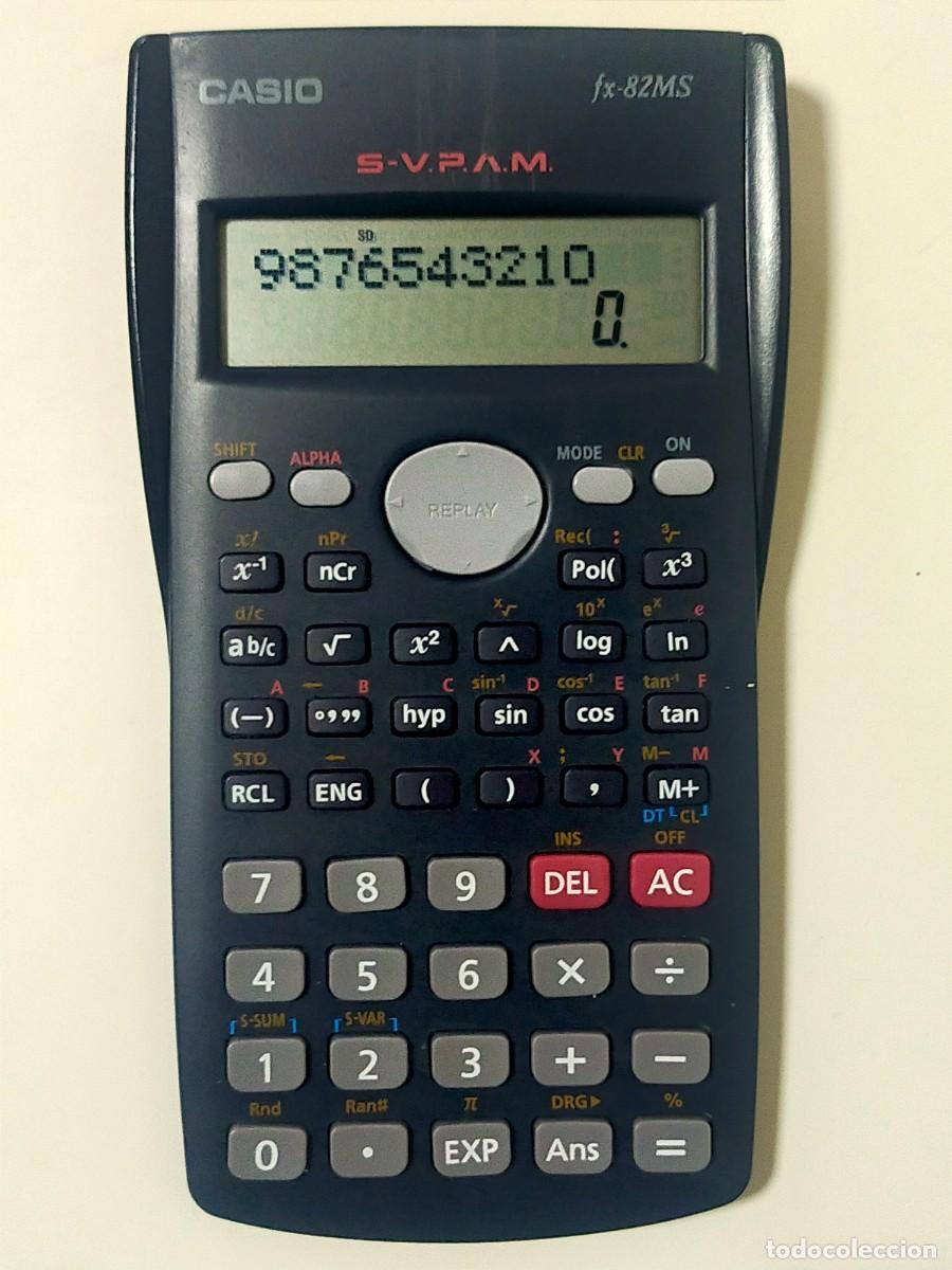 Antig&uuml;edades: CALCULADORA CIENTIFICA CASIO fx-82MS // EN FUNCIONAMIENTO. - Foto 2