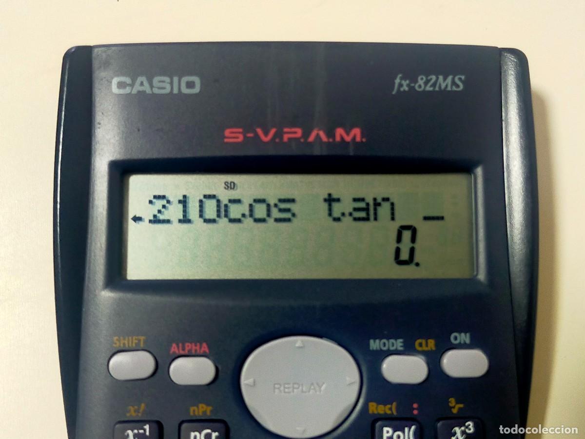 Antig&uuml;edades: CALCULADORA CIENTIFICA CASIO fx-82MS // EN FUNCIONAMIENTO. - Foto 3