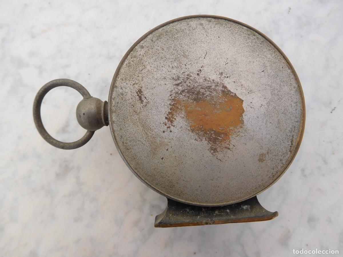 Antig&uuml;edades: Br&uacute;jula antigua de metal - Foto 3
