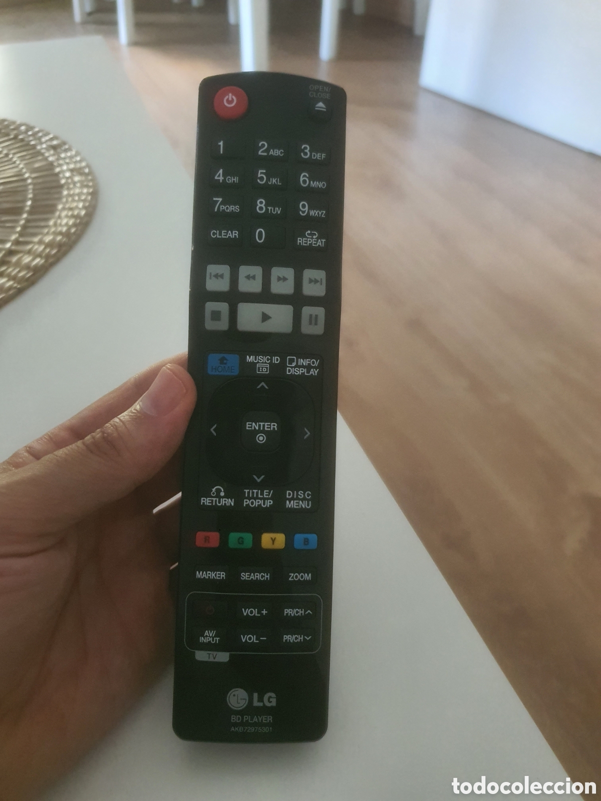 Antig&uuml;edades: mando televisor lg akb72975301 - Foto 1