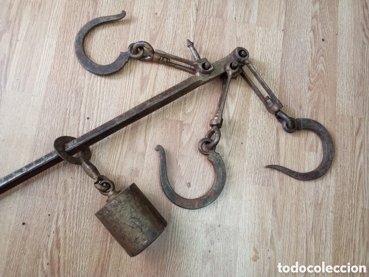 Antig&uuml;edades: Balanza Romana 100 cm 200 kg - Foto 3