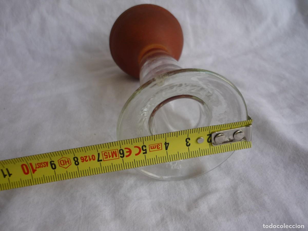 Antig&uuml;edades: Extractor de leche, goma y vidrio, funcionando, Chicco - Foto 8