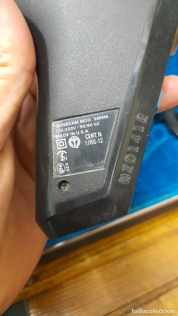 Antig&uuml;edades: M&aacute;quina de afeitar Sunbeam Shavemaster Shaver - Foto 4