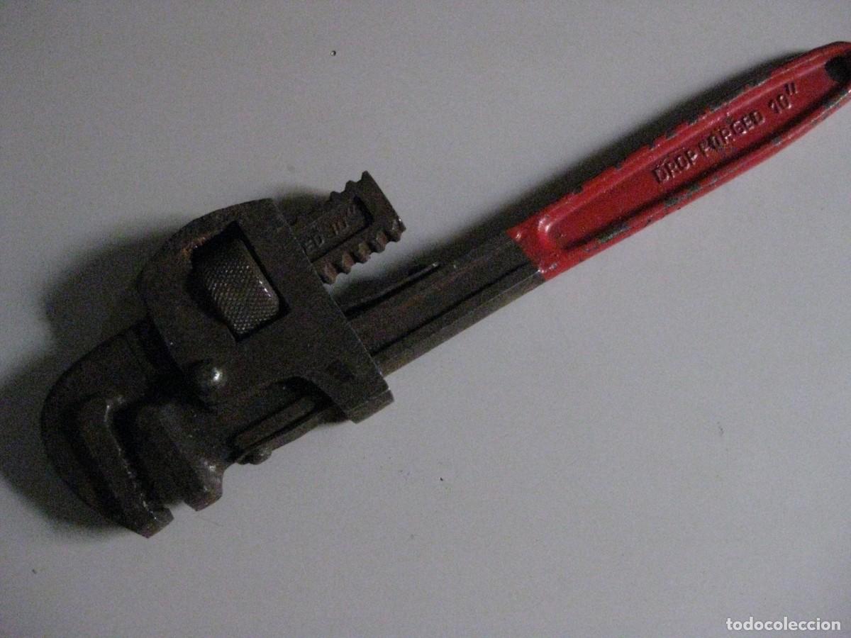Antig&uuml;edades: LLAVE STILSON DROP FORGED 10&rdquo; - Foto 1