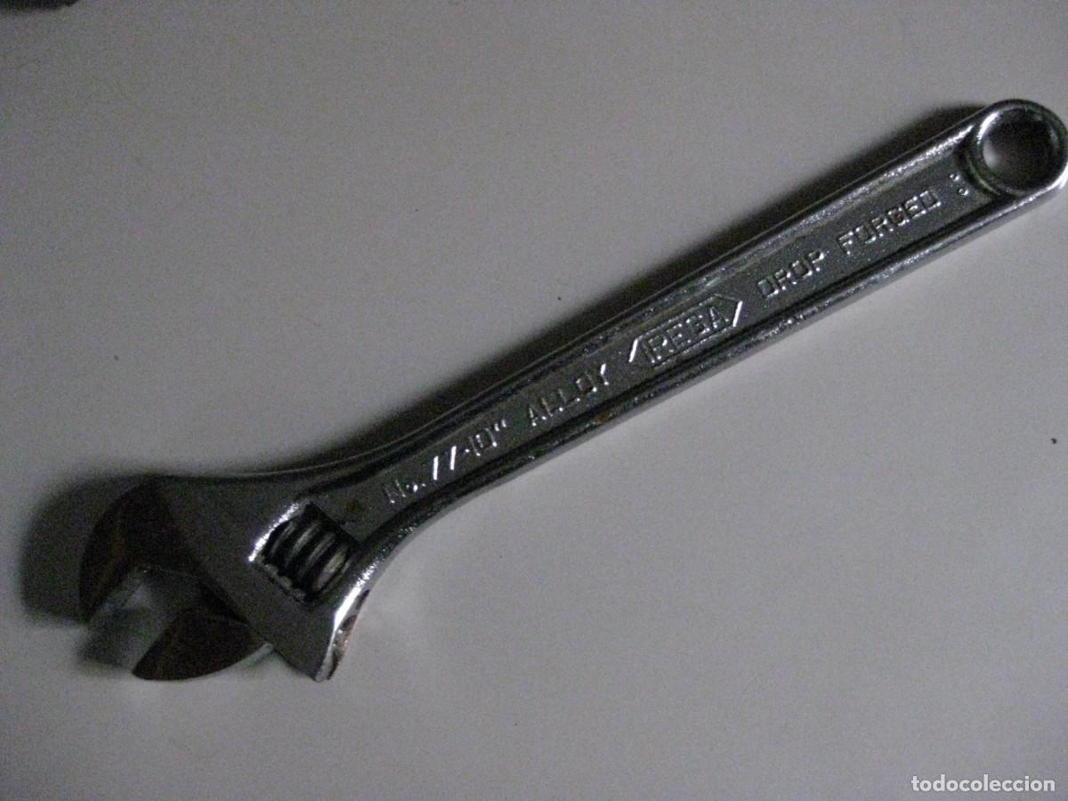 Antig&uuml;edades: LLAVE AJUSTABLE DROP FORGED 10&rdquo; - Foto 1