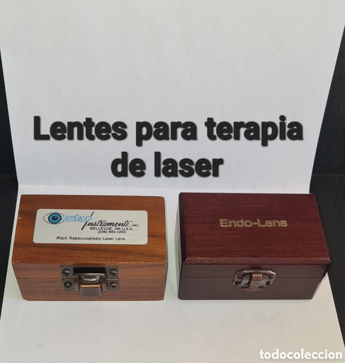 Antig&uuml;edades: HERRAMIENTAS DE OPTOMETR&Iacute;A - Foto 13