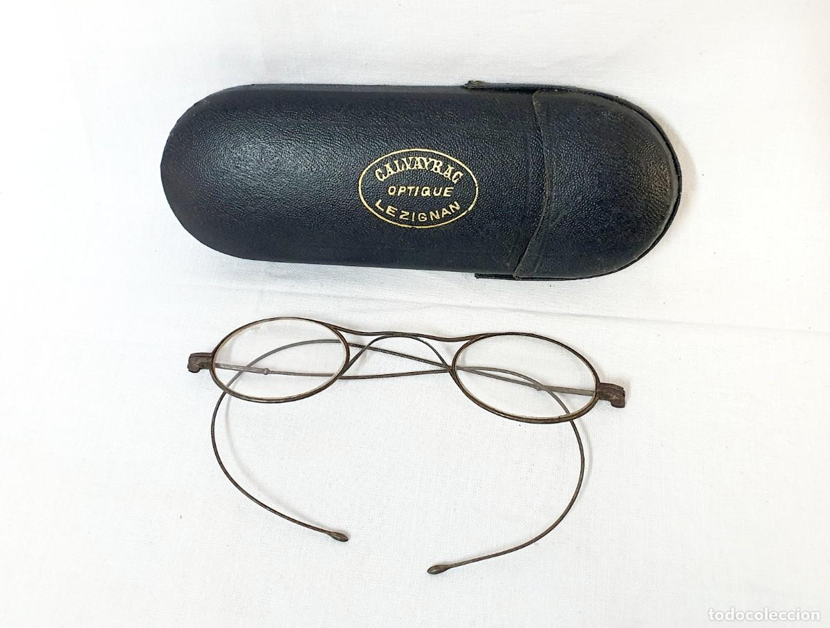 Antig&uuml;edades: Gafas y estuche. 1900. - Foto 1
