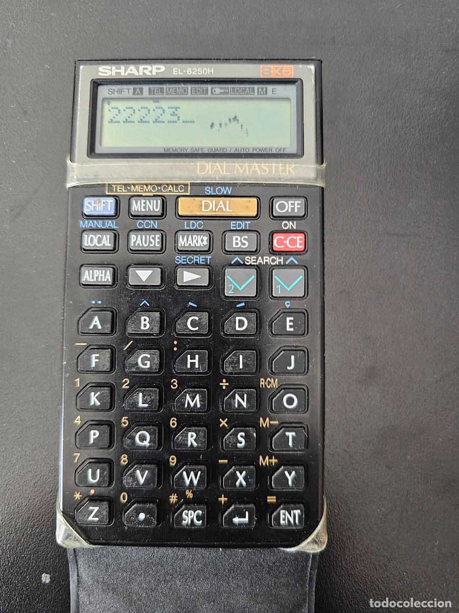 Antig&uuml;edades: Calculadora SHARP EL-6250H con marcador de tonos - Foto 1